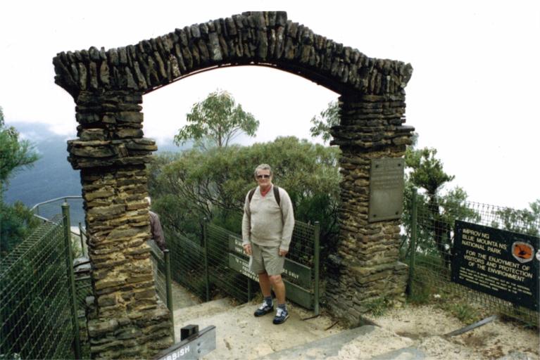 John i Blue Mountains N.P.